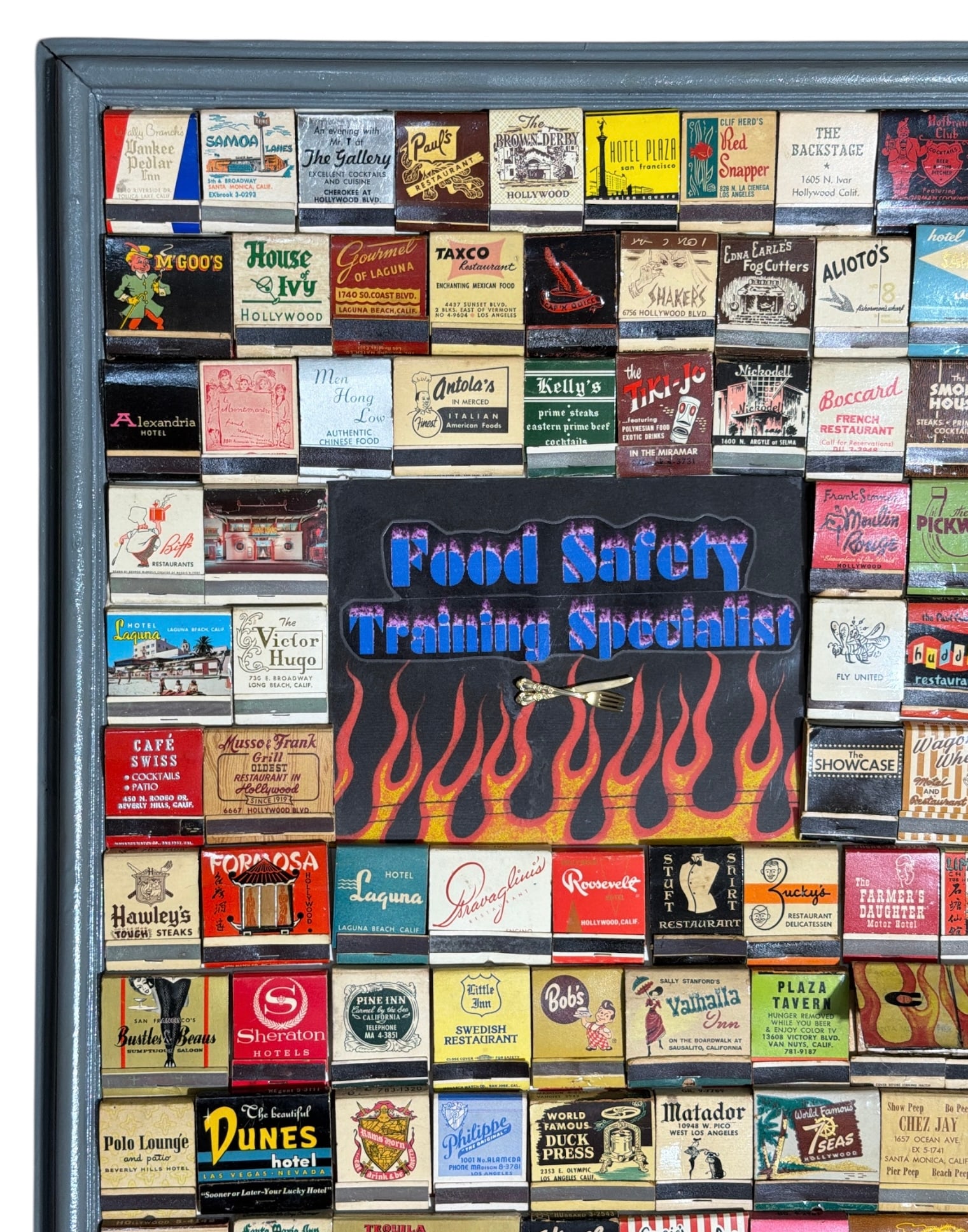 Framed Matchboxes - 2