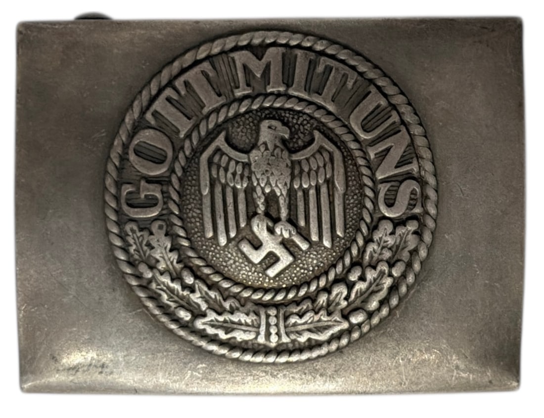 WWII German Belt Buckle | Gott Mit Uns: WWII German Belt Buckle | Gott Mit Uns