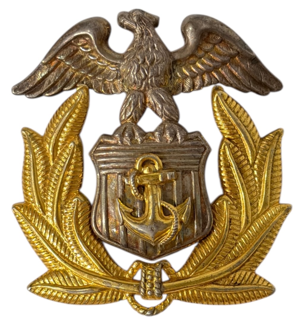 United States Merchant Marine Officer Visor Cap Badge: United States Merchant Marine Officer Visor Cap Badge