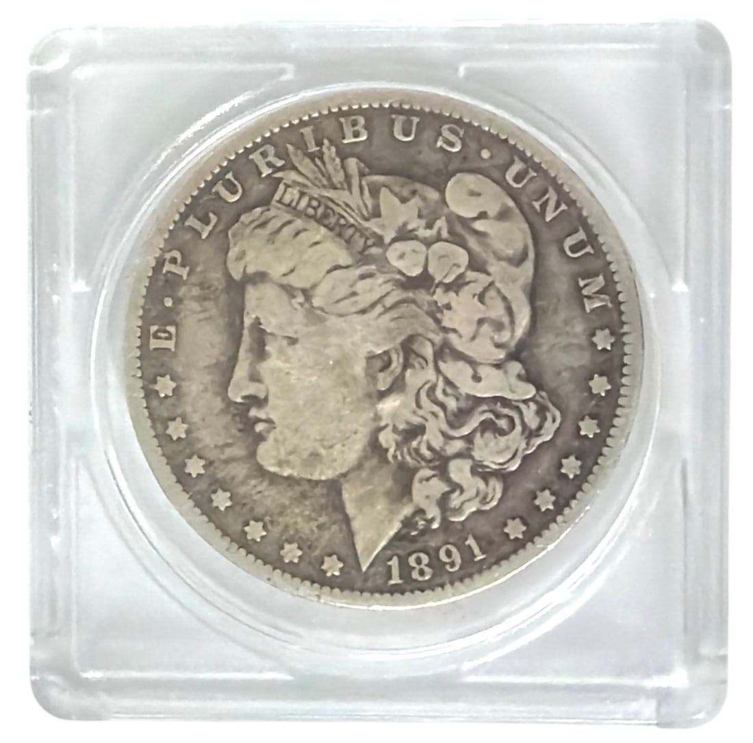 1891 Morgan Silver Dollar (1 of 2)