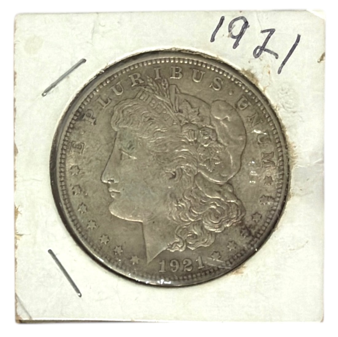 1921 United States Morgan Silver Dollar: 1921 United States Morgan Silver Dollar
