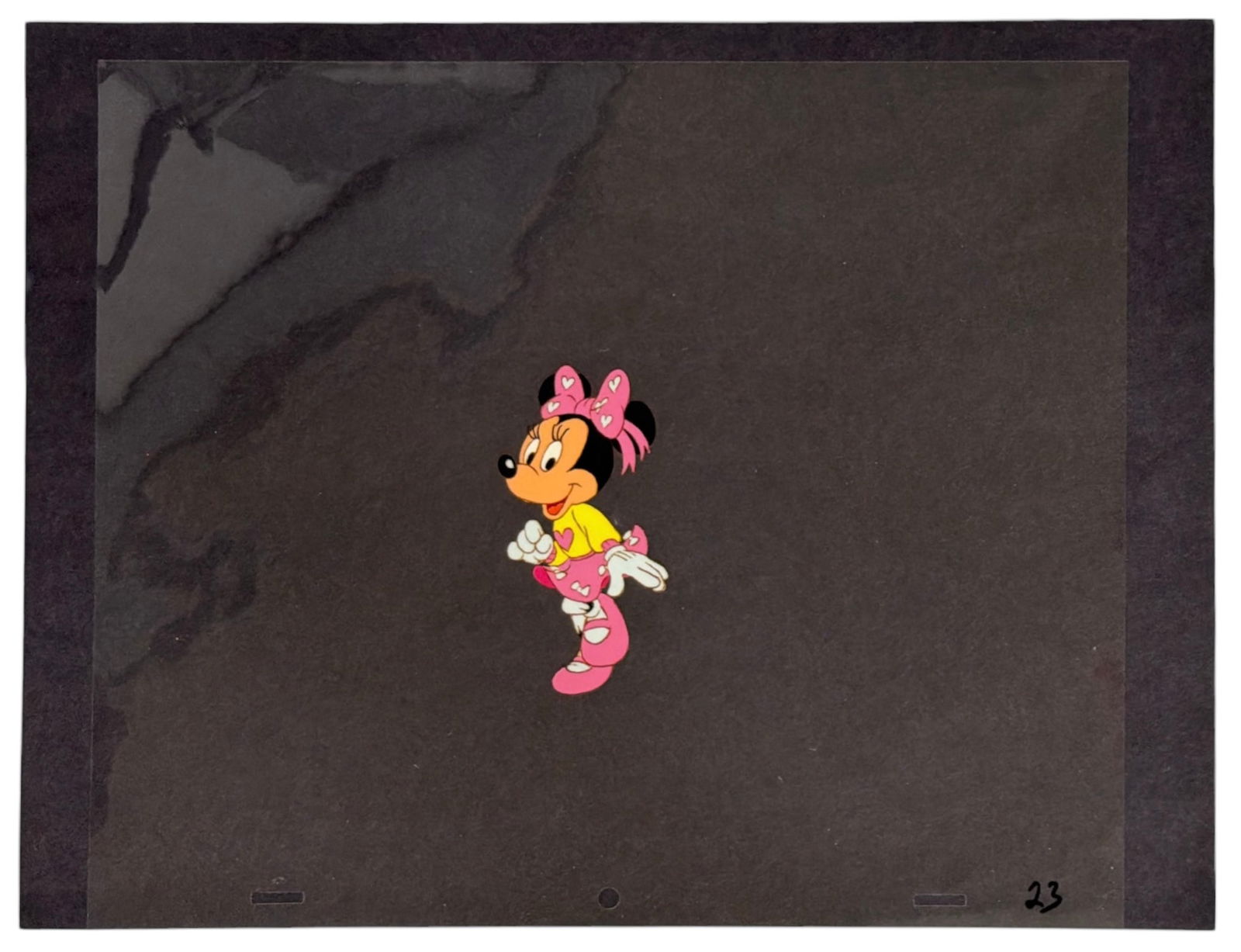 Walt Disney Studios Animation Cel of Minnie Mouse: Walt Disney Studios Animation Cel of Minnie Mouse