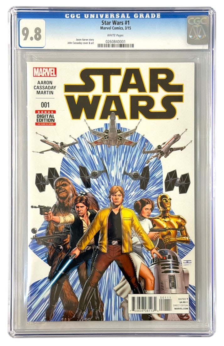 Marvel Comics Star Wars | No. 1 | Graded 9.8: Marvel Comics Star Wars | No. 1 | Graded 9.8