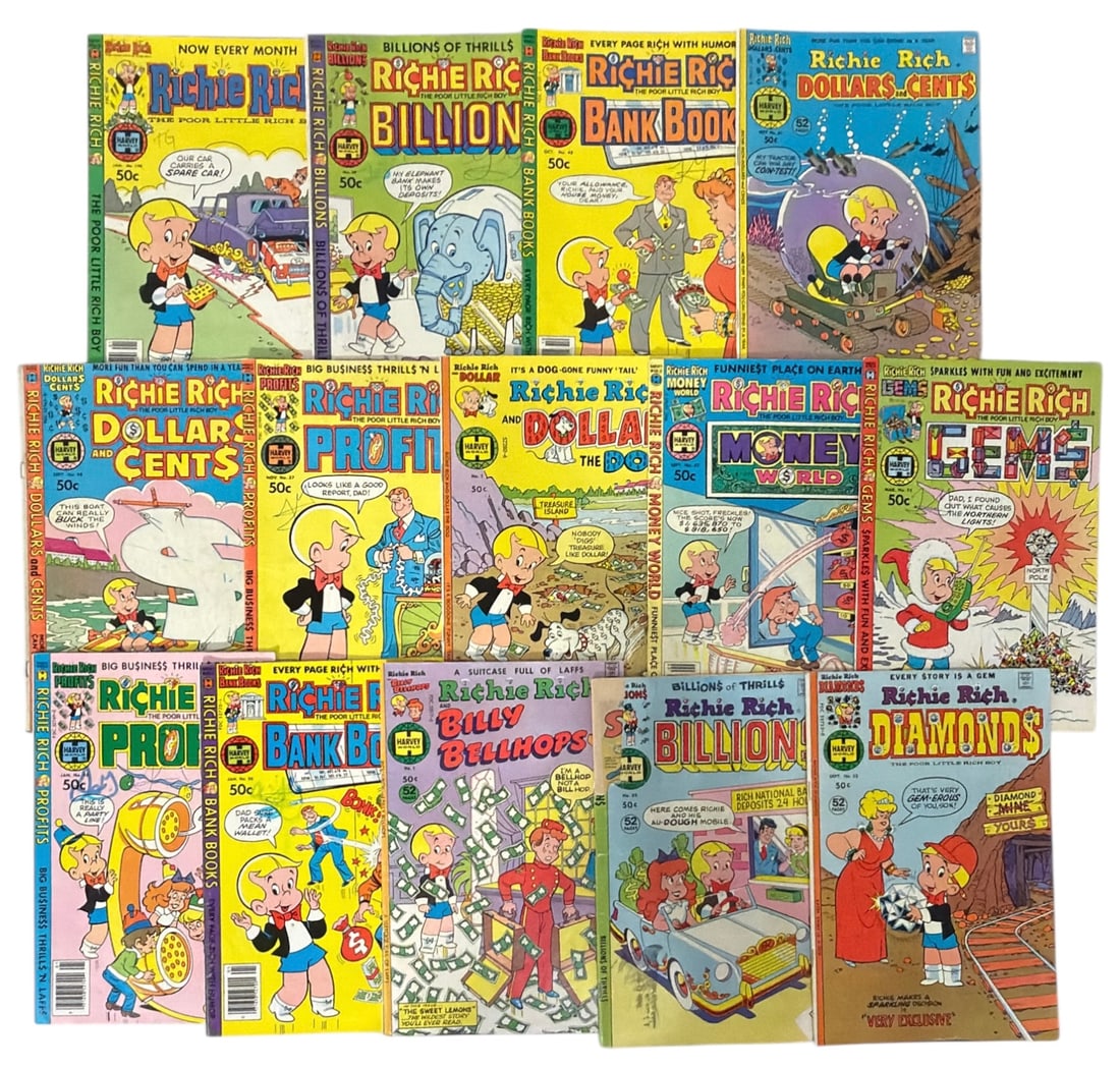 Harvey Comic Richie Rich Series Comic Book Collection: Harvey Comic Richie Rich Series Comic Book Collection