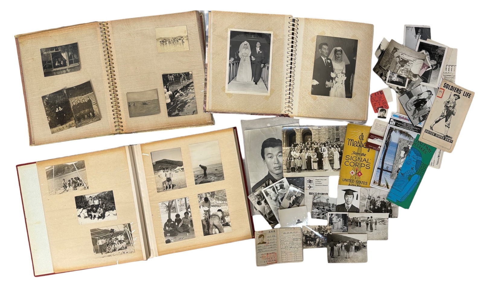 Vintage Photo Album and Photo Collection: Vintage Photo Album and Photo Collection