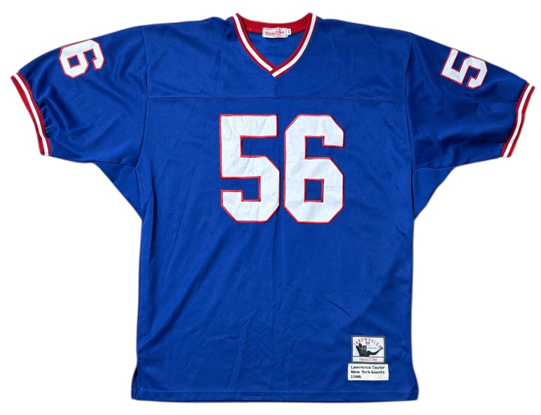Mitchell & Ness | New York Giants | Lawrence Taylor | 1986 Legacy Replica Jersey: Mitchell & Ness | New York Giants | Lawrence Taylor | 1986 Legacy Replica Jersey