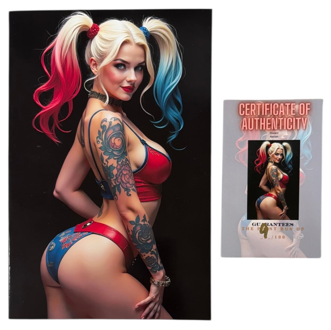 Deviant Nation Limited Edition Comic Book | 9 out of 100 | with coa: Deviant Nation Limited Edition Comic Book | 9 out of 100 | with coa