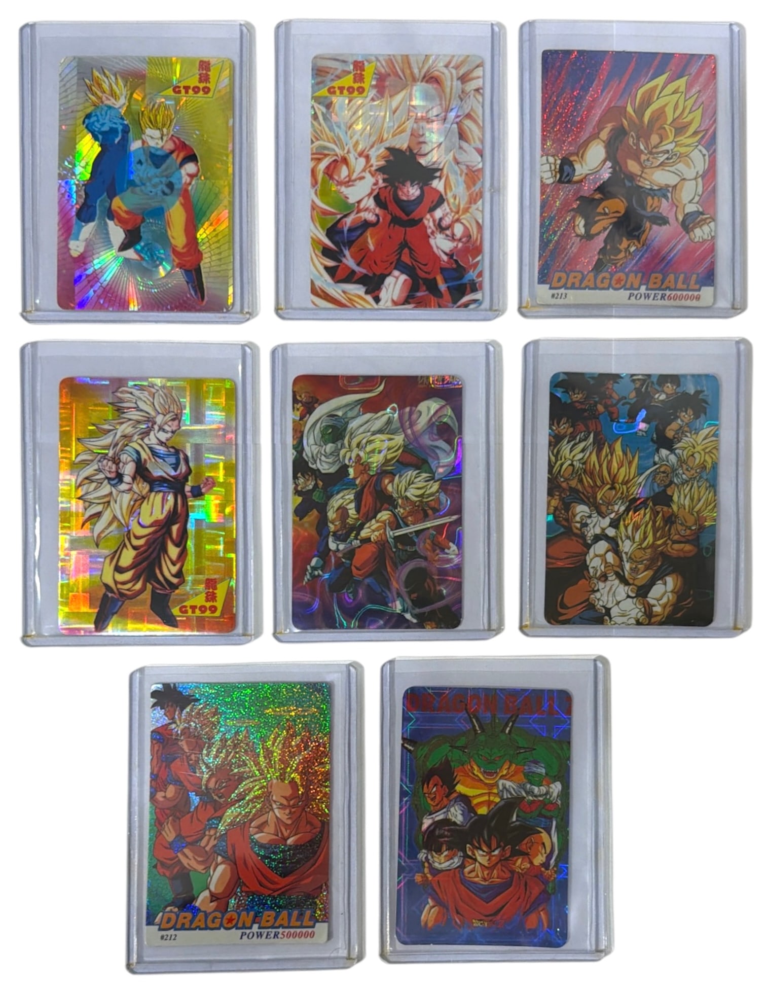 Japanese Dragon Ball Trading Card Collection: AUTHENTICATION HAS NOT BEEN PERFORMED TO GUARANTEE VERIFICATION | All purchases are made at the buyers discretion