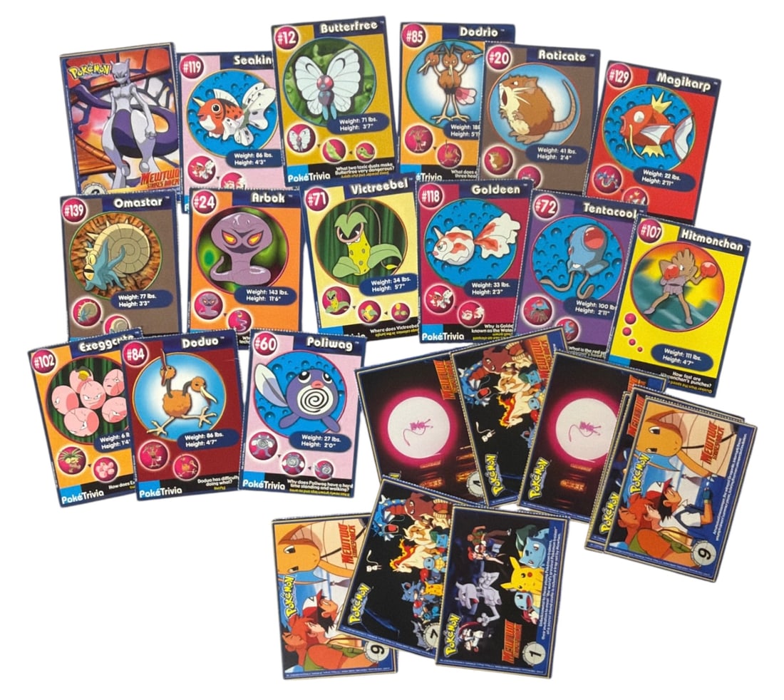 1999 Burger King Pokemon Poke Trivia Card Collection (1 of 1)