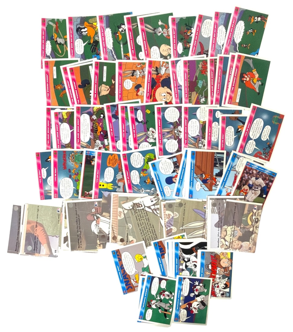 Looney Tunes Trading Card Collection: AUTHENTICATION HAS NOT BEEN PERFORMED TO GUARANTEE VERIFICATION | All purchases are made at the buyers discretion