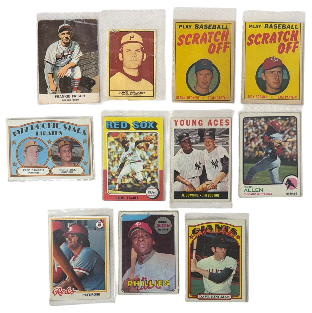Baseball Trading Card Collection: AUTHENTICATION HAS NOT BEEN PERFORMED TO GUARANTEE VERIFICATION | All purchases are made at the buyers discretion