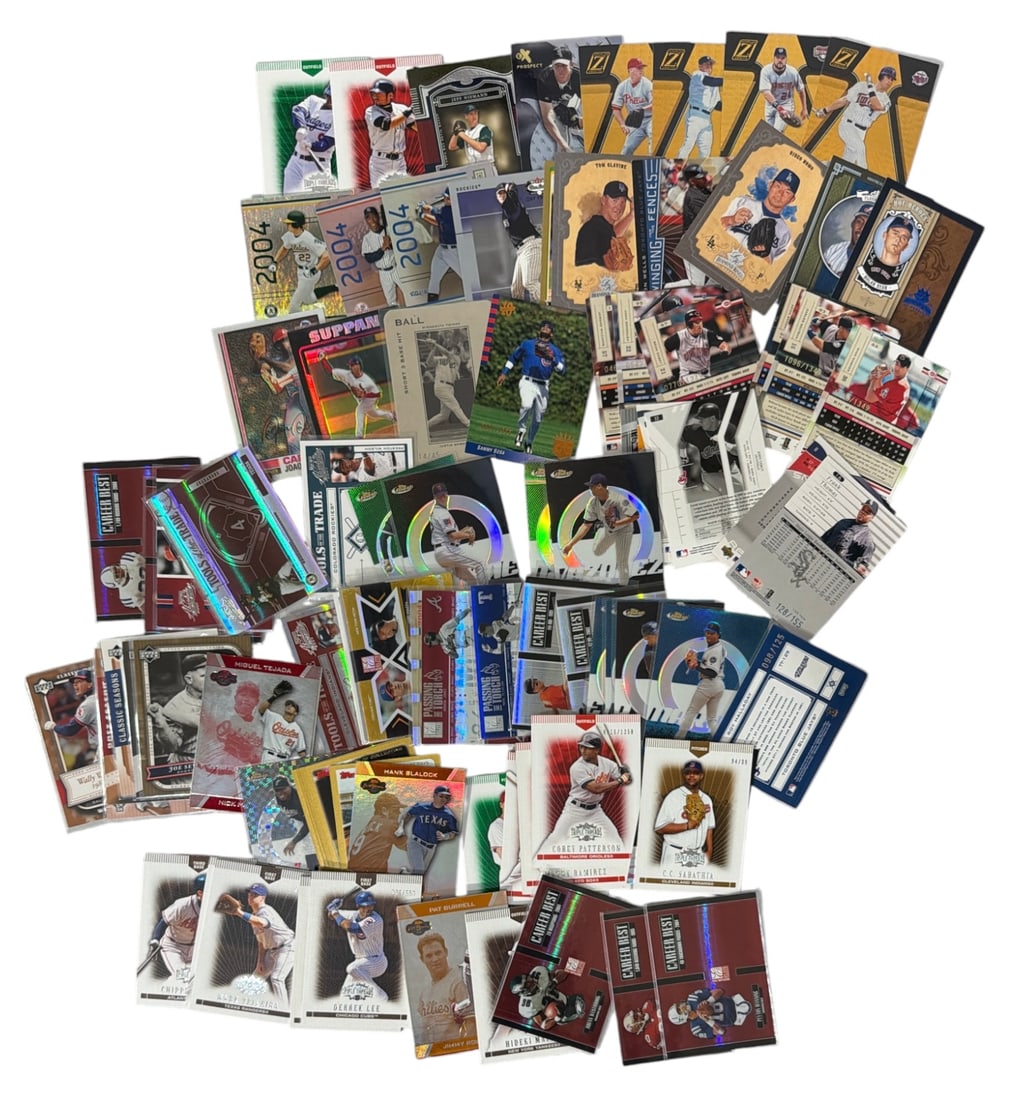 Baseball Trading Card Collection: AUTHENTICATION HAS NOT BEEN PERFORMED TO GUARANTEE VERIFICATION | All purchases are made at the buyers discretion