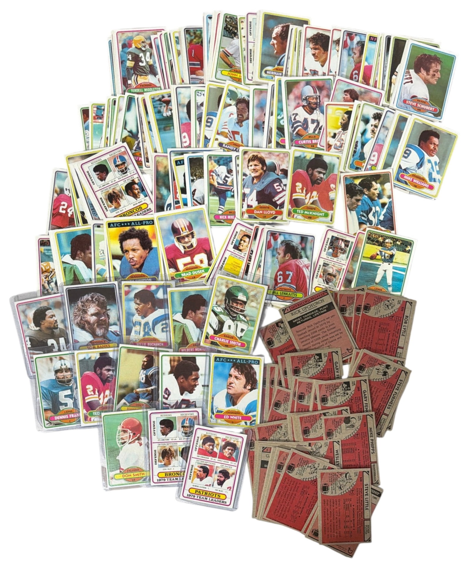 Vintage Football Trading Card Collection: AUTHENTICATION HAS NOT BEEN PERFORMED TO GUARANTEE VERIFICATION | All purchases are made at the buyers discretion