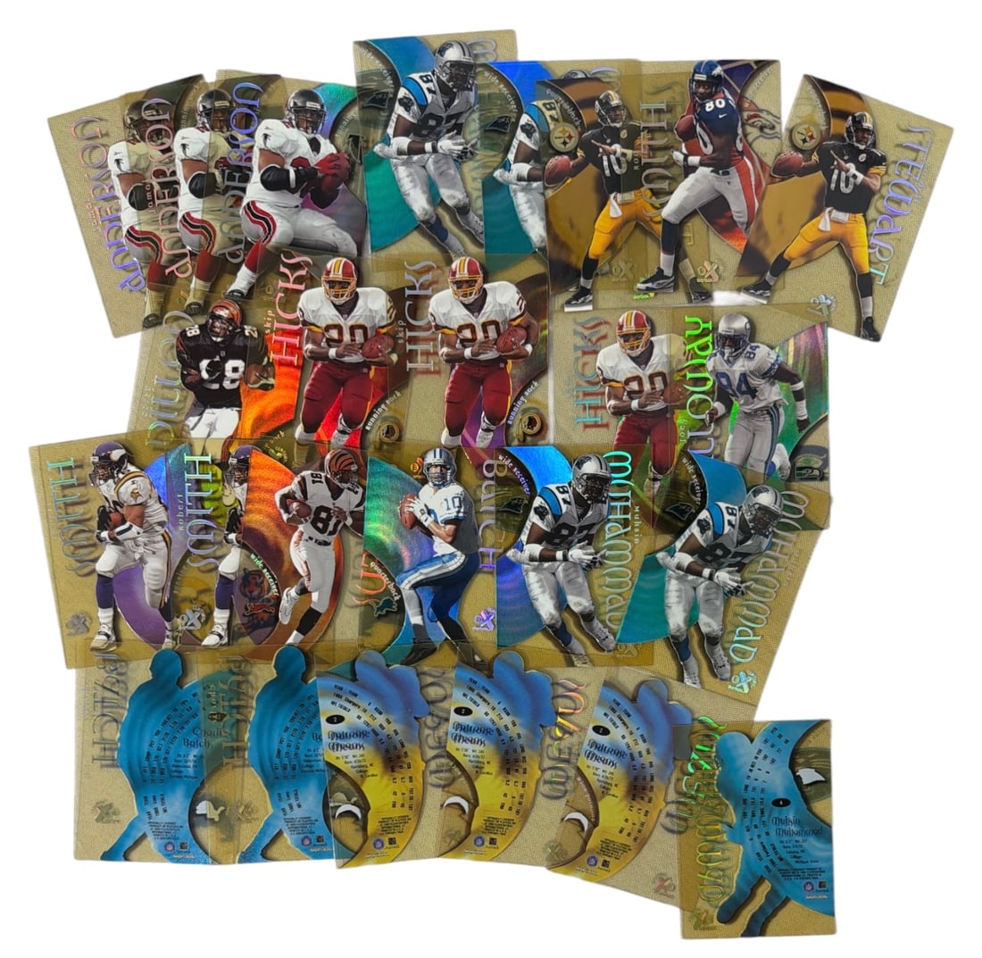 Football Trading Card Collection: AUTHENTICATION HAS NOT BEEN PERFORMED TO GUARANTEE VERIFICATION | All purchases are made at the buyers discretion