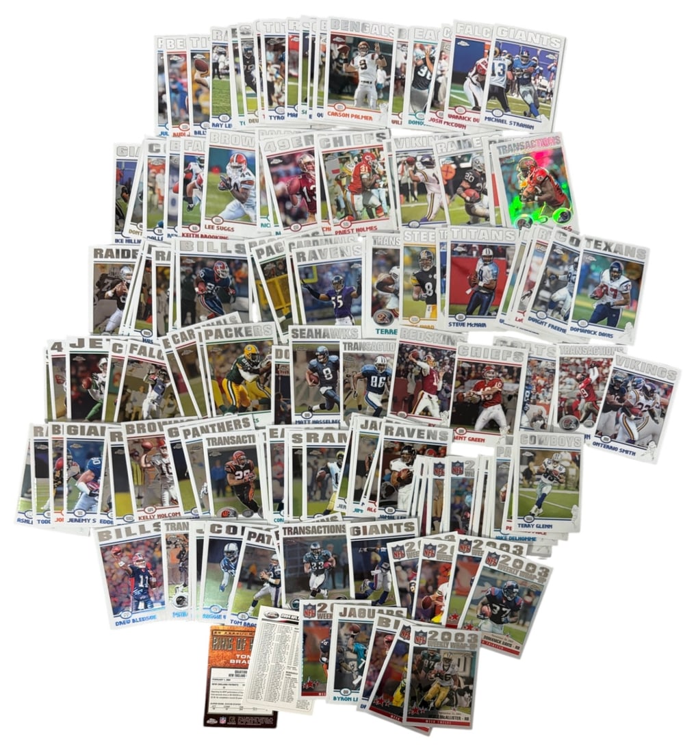 Football Trading Card Collection: AUTHENTICATION HAS NOT BEEN PERFORMED TO GUARANTEE VERIFICATION | All purchases are made at the buyers discretion