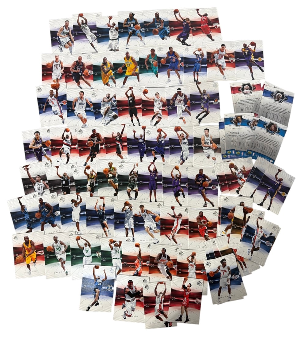 Basketball Trading Card Collection: AUTHENTICATION HAS NOT BEEN PERFORMED TO GUARANTEE VERIFICATION | All purchases are made at the buyers discretion
