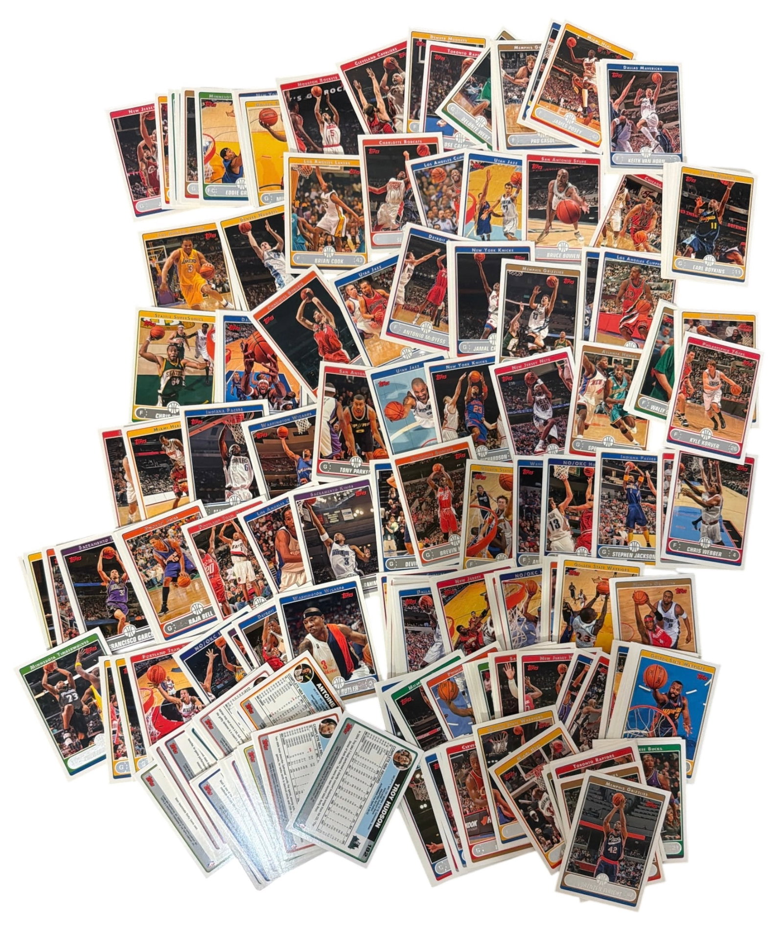 Basketball Trading Card Collection: AUTHENTICATION HAS NOT BEEN PERFORMED TO GUARANTEE VERIFICATION | All purchases are made at the buyers discretion