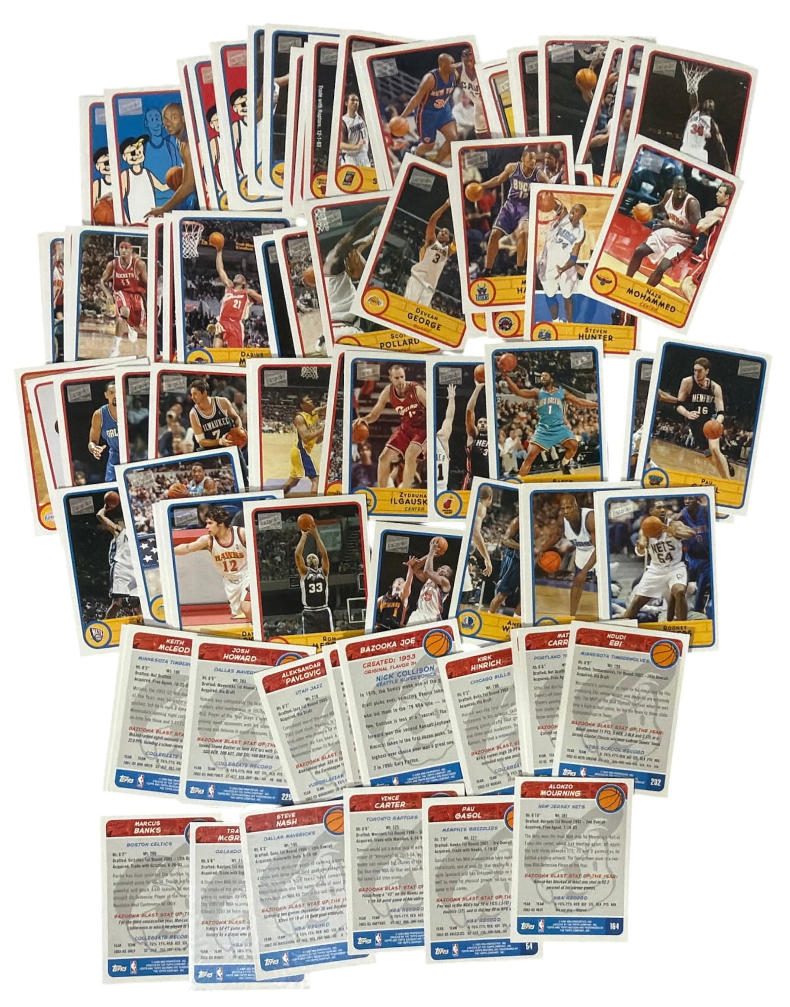 Basketball Trading Card Collection: AUTHENTICATION HAS NOT BEEN PERFORMED TO GUARANTEE VERIFICATION | All purchases are made at the buyers discretion