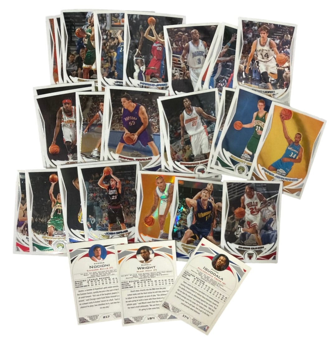 Basketball Trading Card Collection: AUTHENTICATION HAS NOT BEEN PERFORMED TO GUARANTEE VERIFICATION | All purchases are made at the buyers discretion