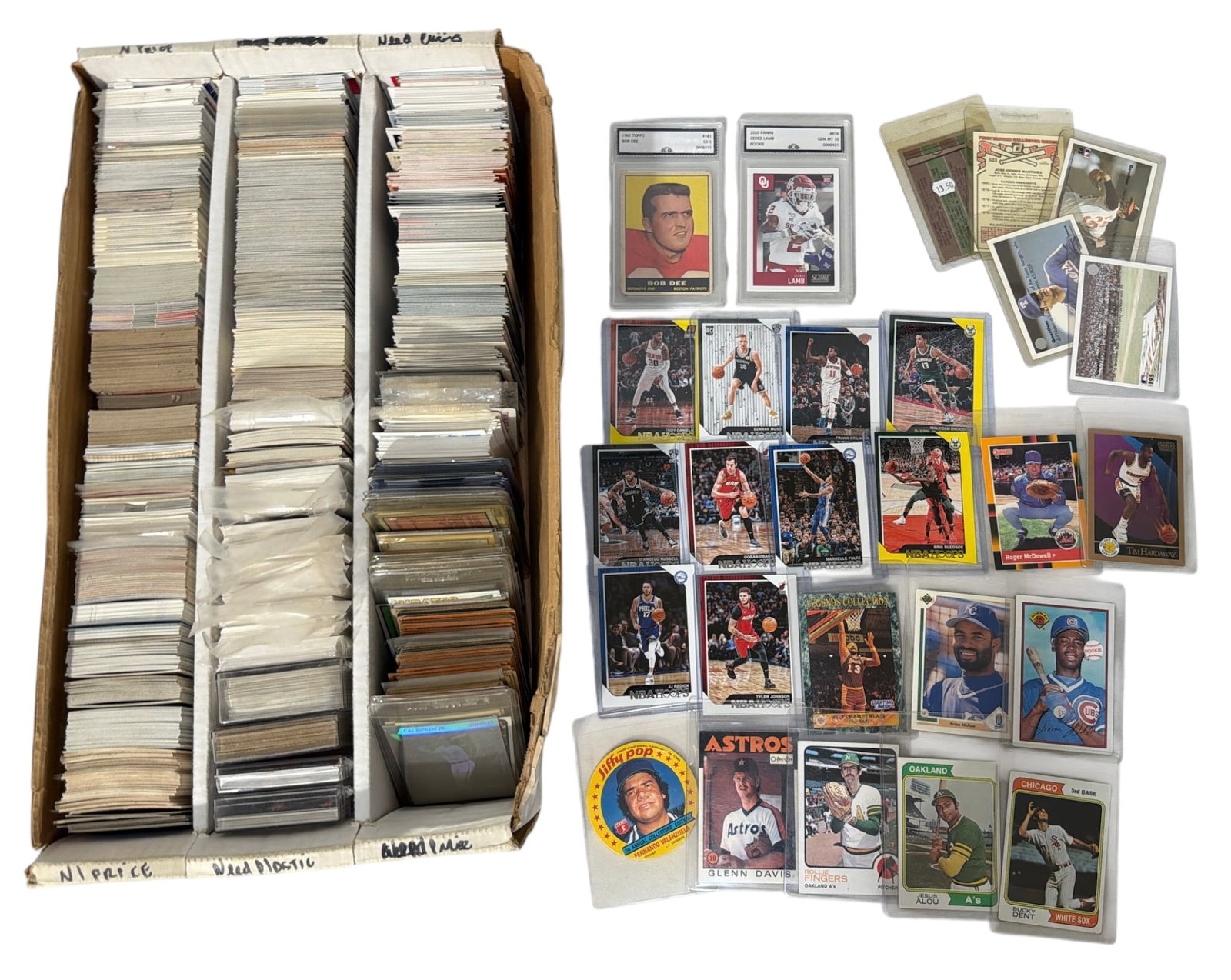 Sports Collectors Cards: AUTHENTICATION HAS NOT BEEN PERFORMED TO GUARANTEE VERIFICATION | All purchases are made at the buyers discretion