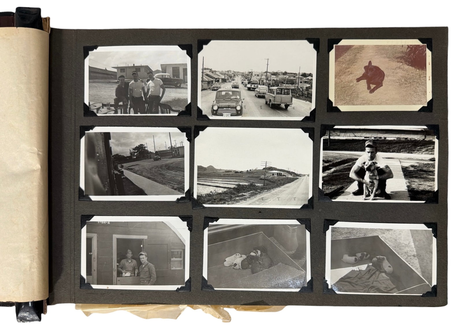 Vintage Photo Album with Photos: Vintage Photo Album with Photos