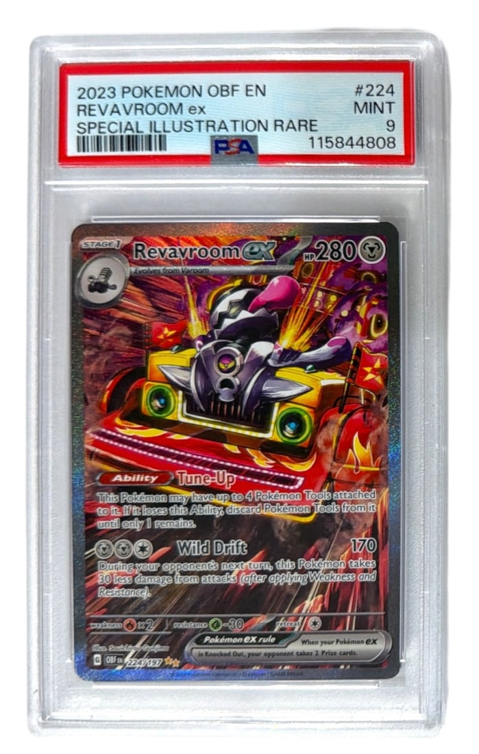 2023 Pokemon Special Illustration RARE Revavroom | No. 224 | Graded 9: 2023 Pokemon Special Illustration RARE Revavroom | No. 224 | Graded 9