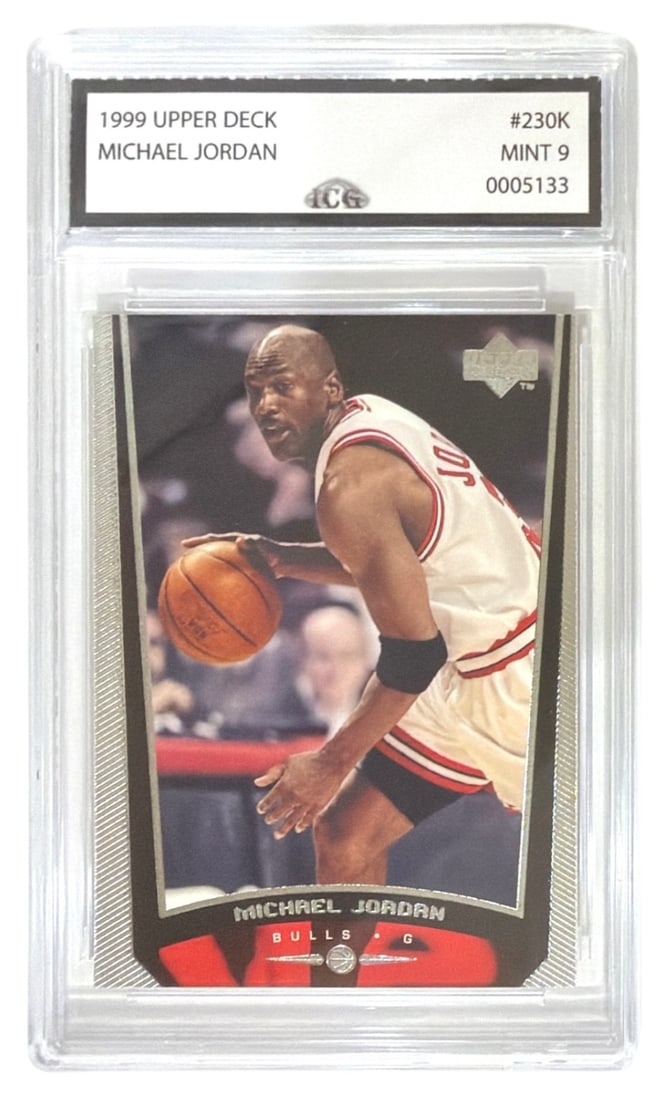 1999 Upper Deck Michael Jordan | No. 230K | Graded 9 (1 of 2)