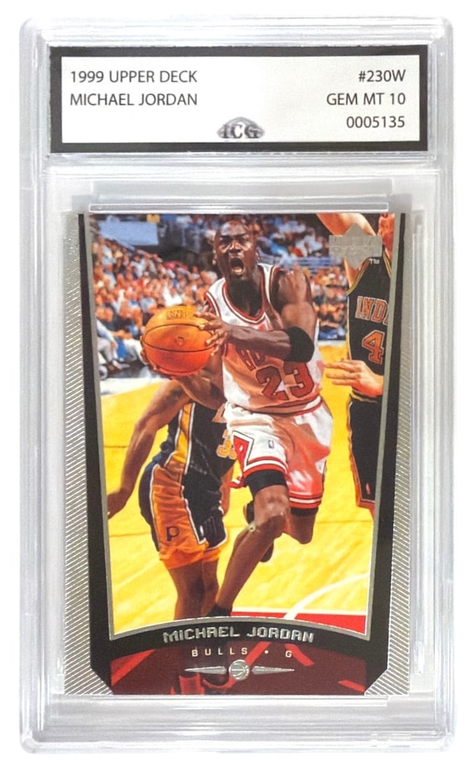 1999 Upper Deck Michael Jordan | No. 230W | Graded 10: 1999 Upper Deck Michael Jordan | No. 230W | Graded 10