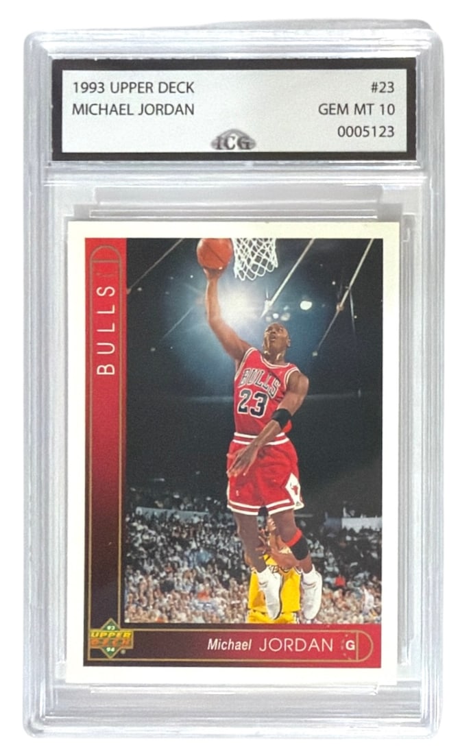 1993 Upper Deck Michael Jordan | No. 23 | Graded 10: 1993 Upper Deck Michael Jordan | No. 23 | Graded 10