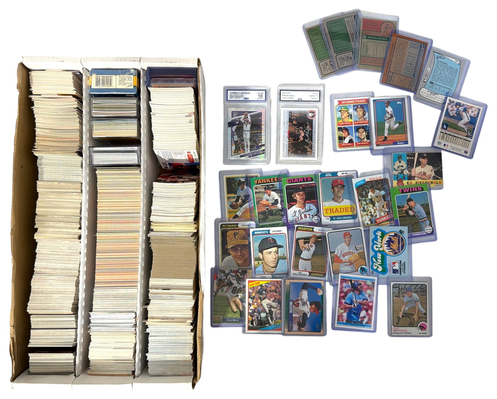 Sport Trading Card Collection: AUTHENTICATION HAS NOT BEEN PERFORMED TO GUARANTEE VERIFICATION | All purchases are made at the buyers discretion