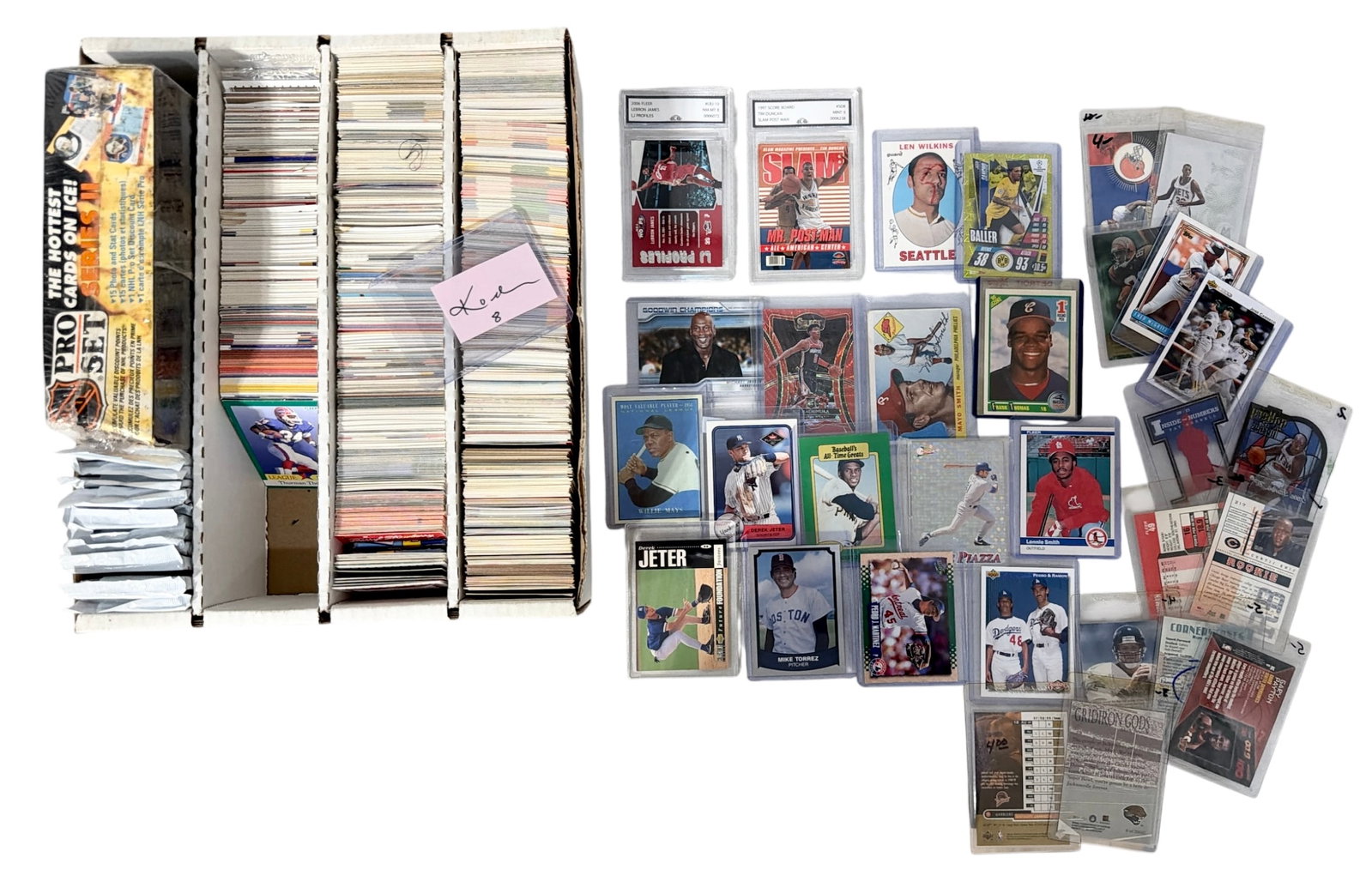 Sport Trading Card Collection: AUTHENTICATION HAS NOT BEEN PERFORMED TO GUARANTEE VERIFICATION | All purchases are made at the buyers discretion