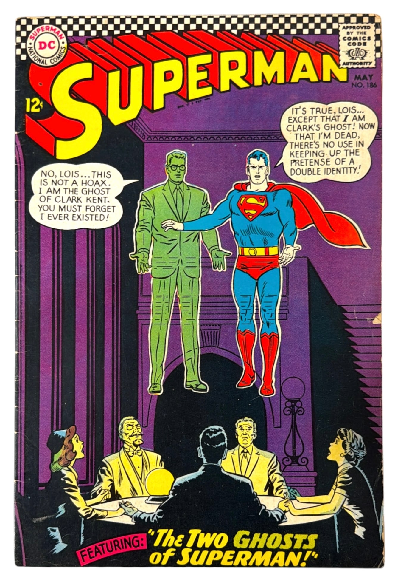 Vintage DCs Superman Comic Book | No. 186 (1 of 3)