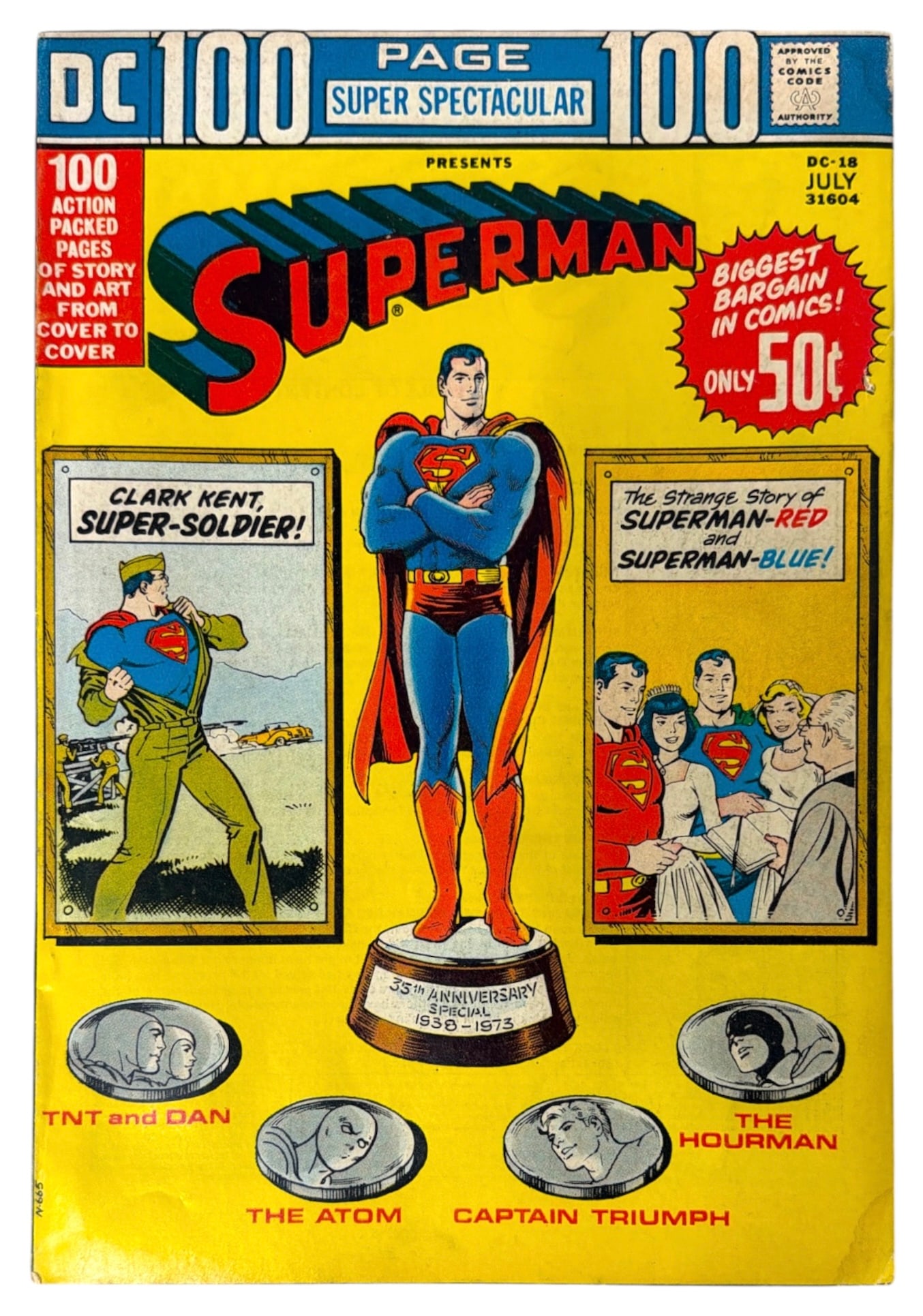 Vintage DC 100 Page Super Spectacular Comic Book | No. 18 (1 of 3)