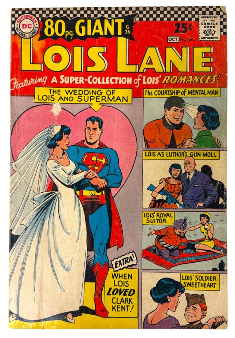 Vintage DC Superman's Girl Friend Lois Lane Comic Book | No. 68: Vintage DC Superman's Girl Friend Lois Lane Comic Book | No. 68