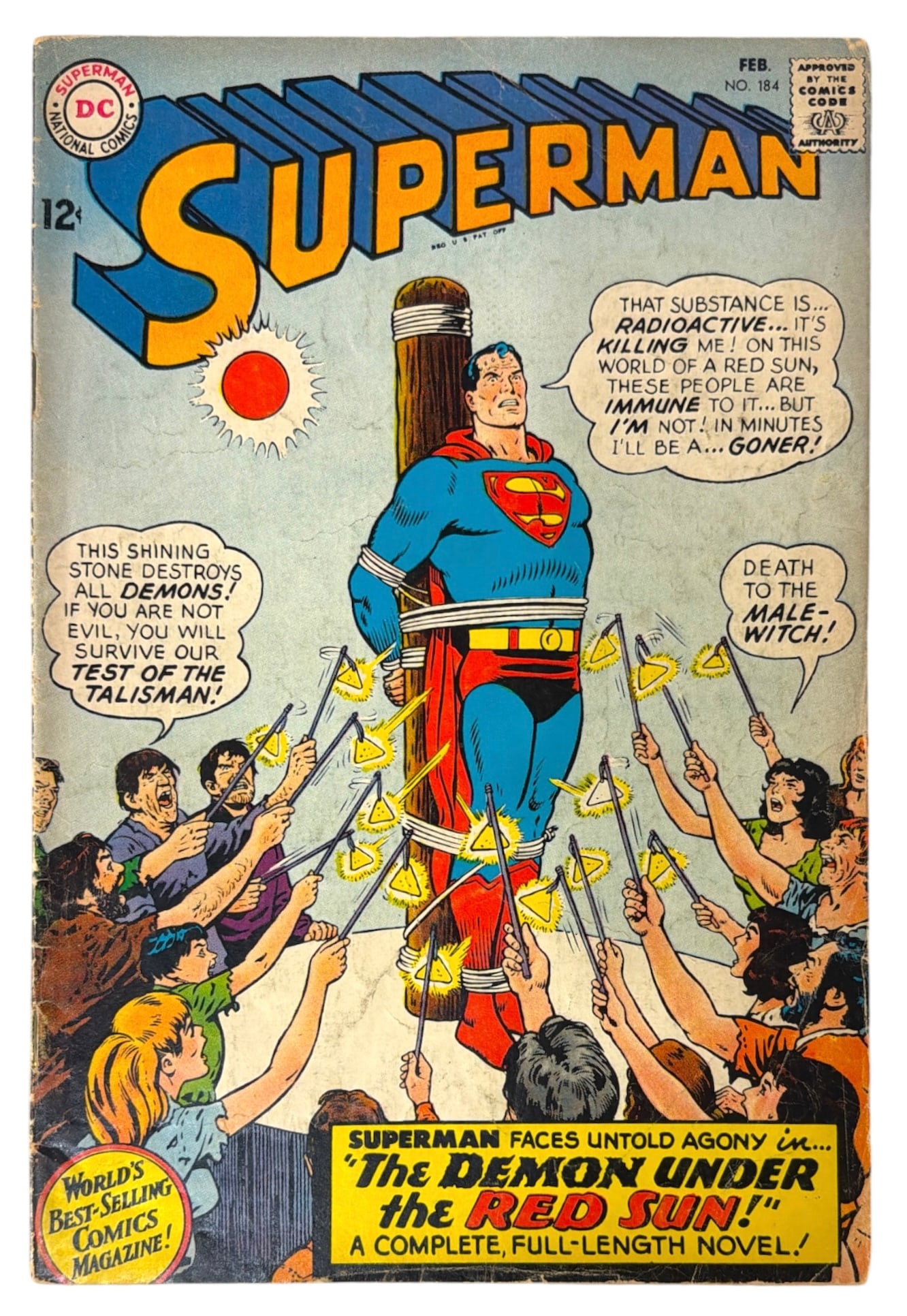 Vintage DCs Superman Comic Book | No. 184 (1 of 3)
