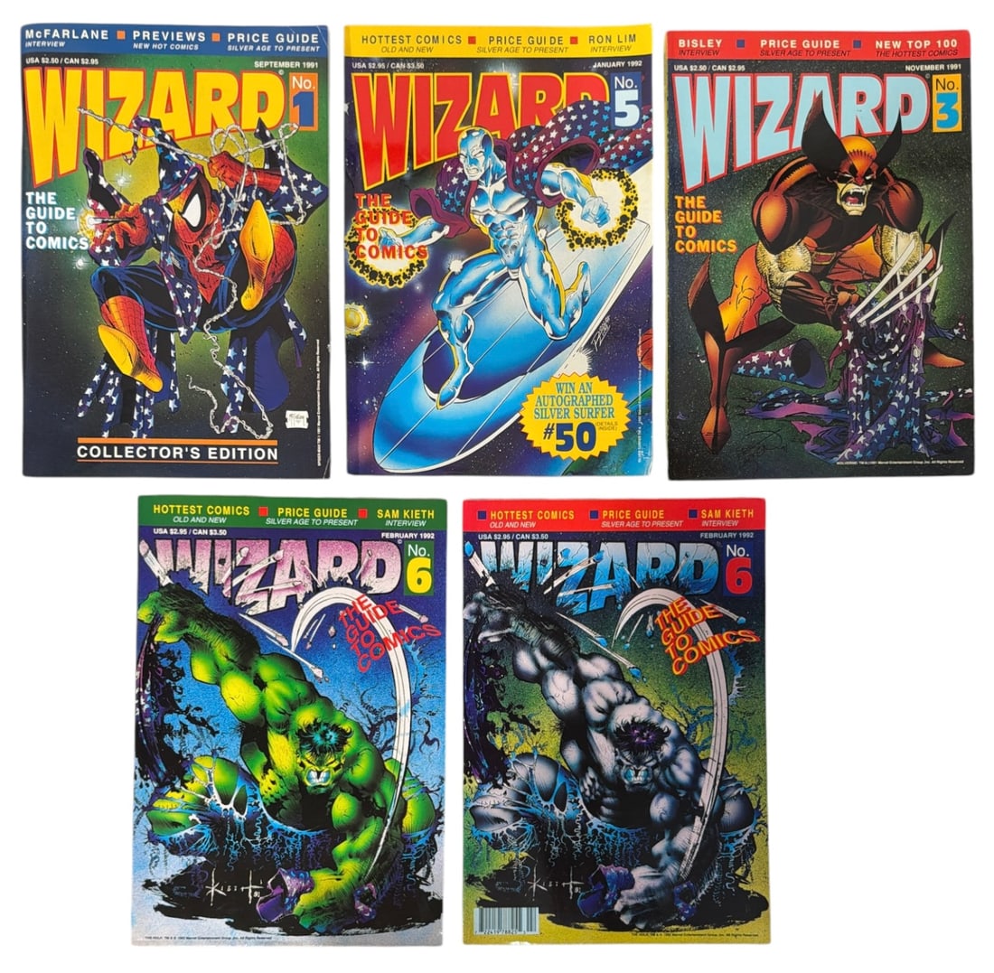 Wizard Comic Book Collection (1 of 2)