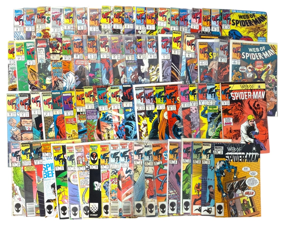 Marvels Web of Spider Man Series Comic Book Collection: Marvels Web of Spider Man Series Comic Book Collection