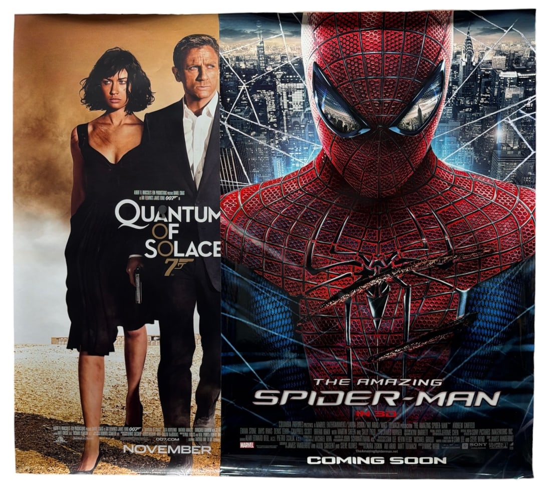 Movie Poster Collection | The Amazing Spider Man and Quantum of Solace (1 of 3)