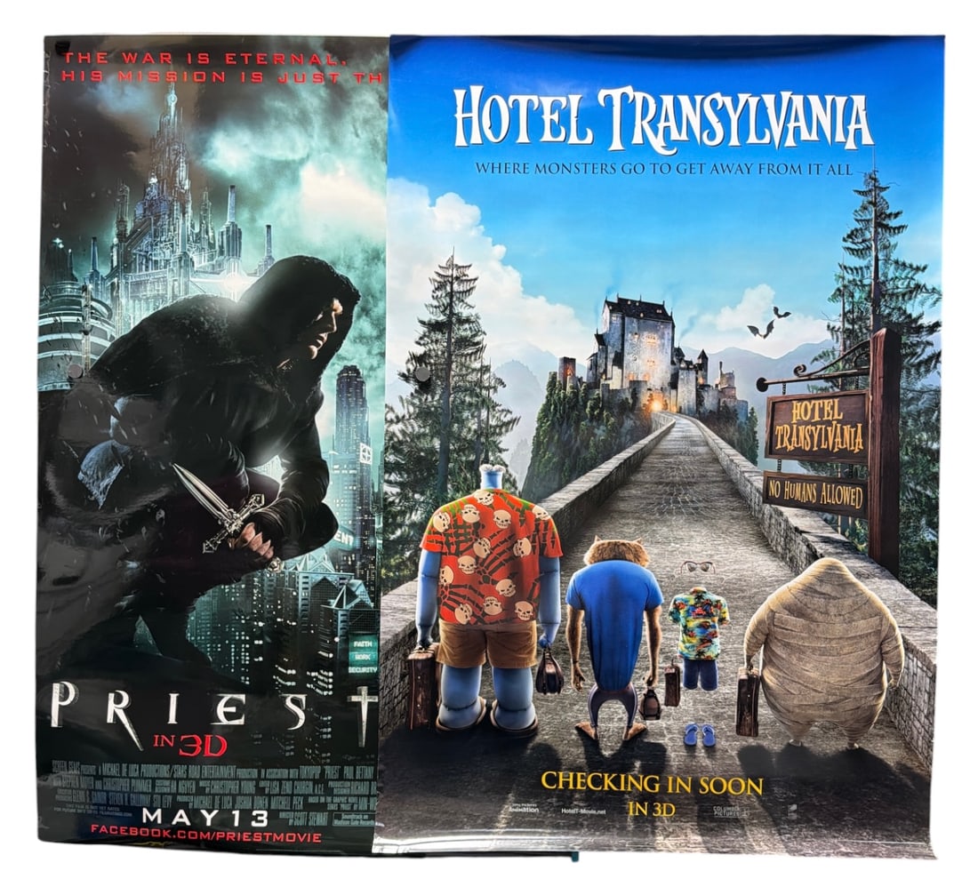 Movie Poster Collection | Priest and Hotel Transylvania (1 of 3)