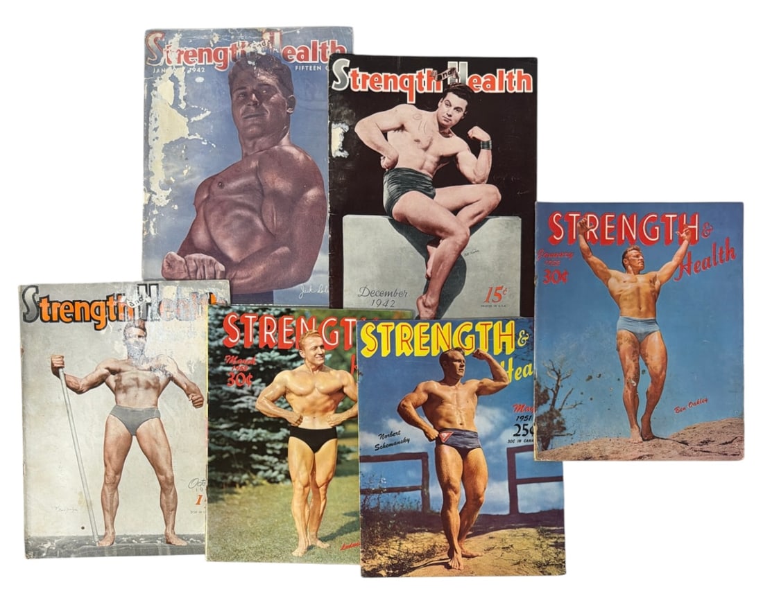 Vintage Strength and Health Magazine Collection (1 of 2)