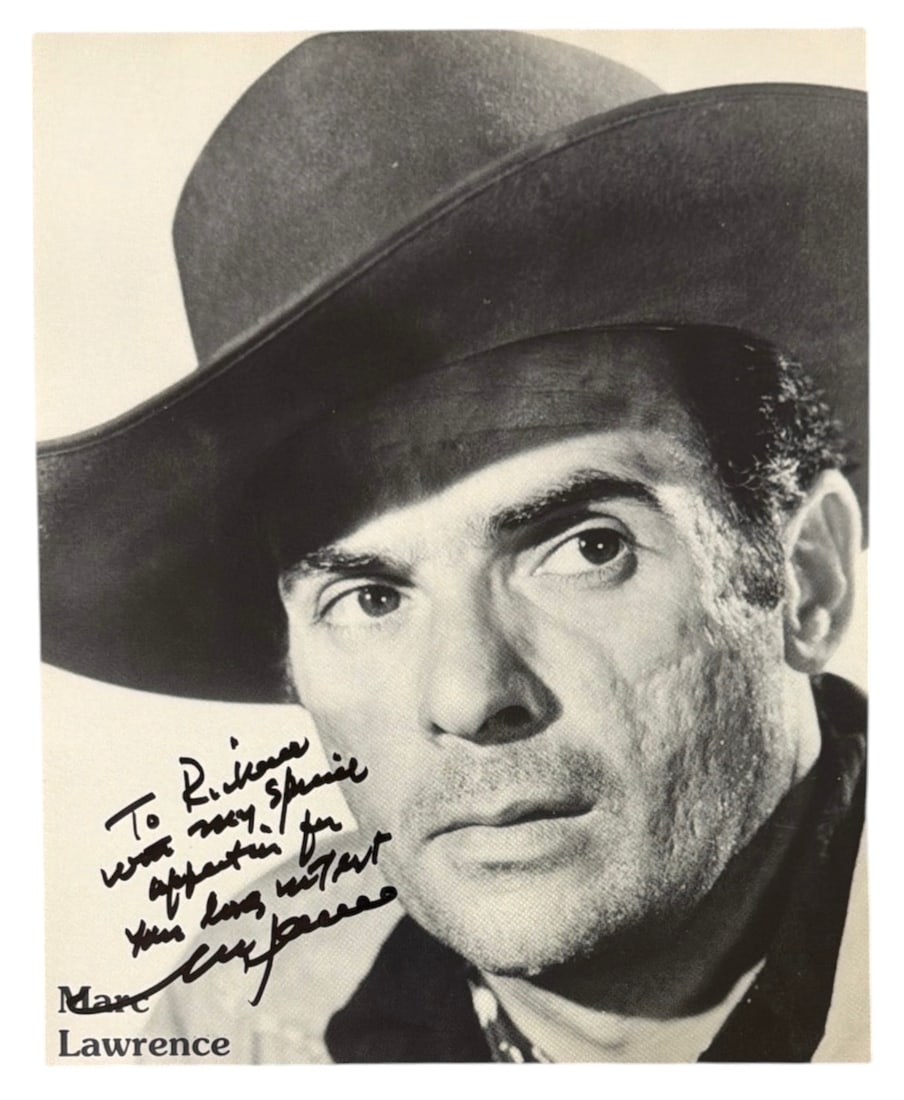 SIGNED Photo of Marc Lawrence | no coa (1 of 2)