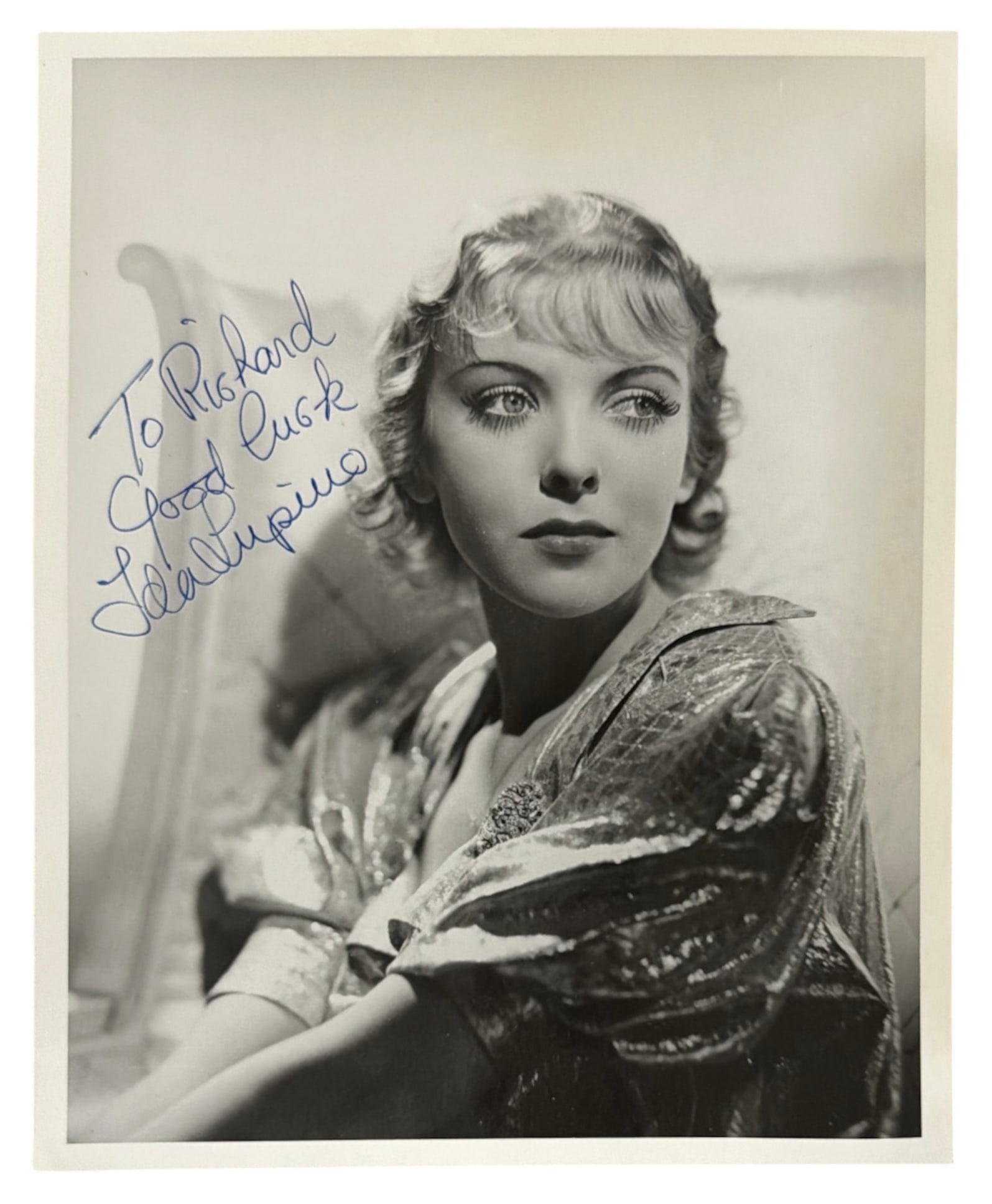 SIGNED Photo of Ida Lupino | no coa: SIGNED Photo of Ida Lupino | no coa