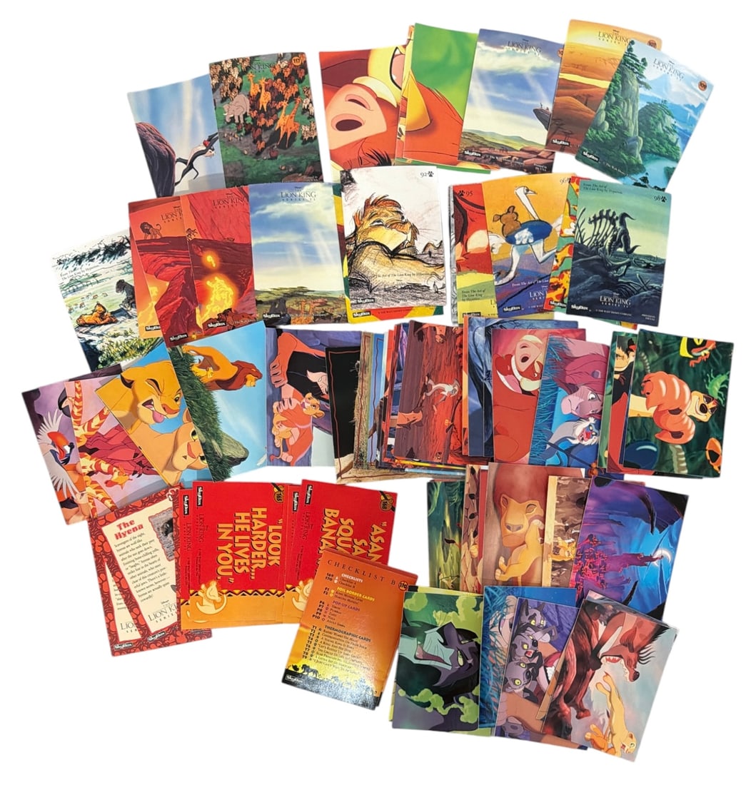 1994 SkyBox The Lion King Trading Card Collection: 1994 SkyBox The Lion King Trading Card Collection