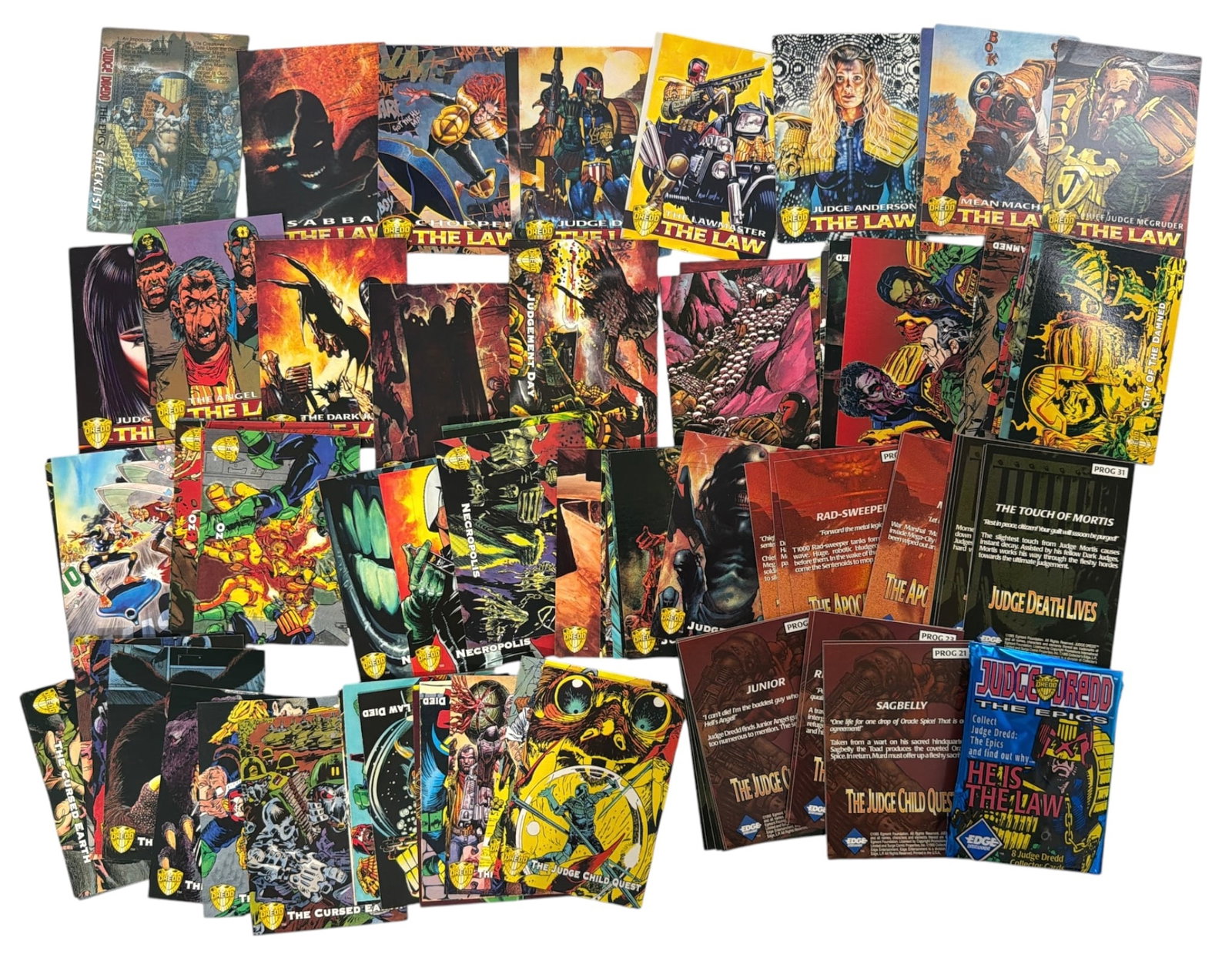 1995 Edge Entertainment Judge Dredd The Epics Trading Cards (1 of 1)