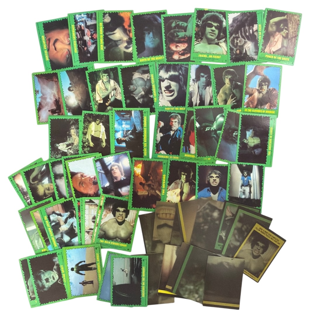 1979 Topps The Incredible Hulk Trading Card Collection (1 of 1)