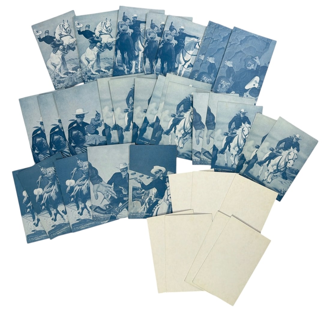 Lone Ranger Inc. Arcade Cards Featuring a Blue Tint (1 of 1)