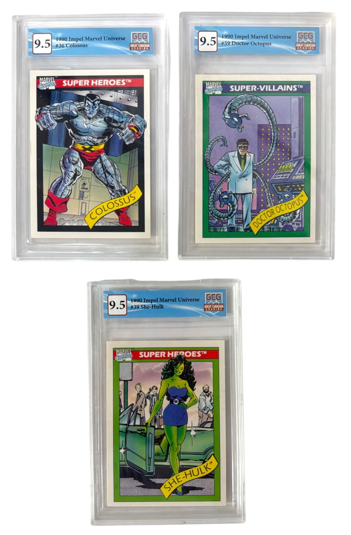 1990 Impel Marvel Universe Trading Card Collection | Graded 9.5 (1 of 2)