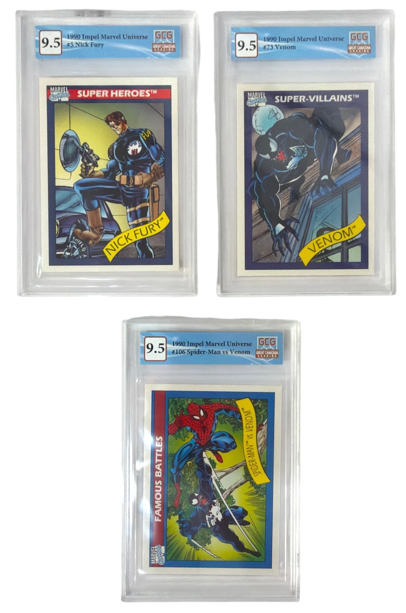 1990 Impel Marvel Universe Trading Card Collection | Graded 9.5 (1 of 2)