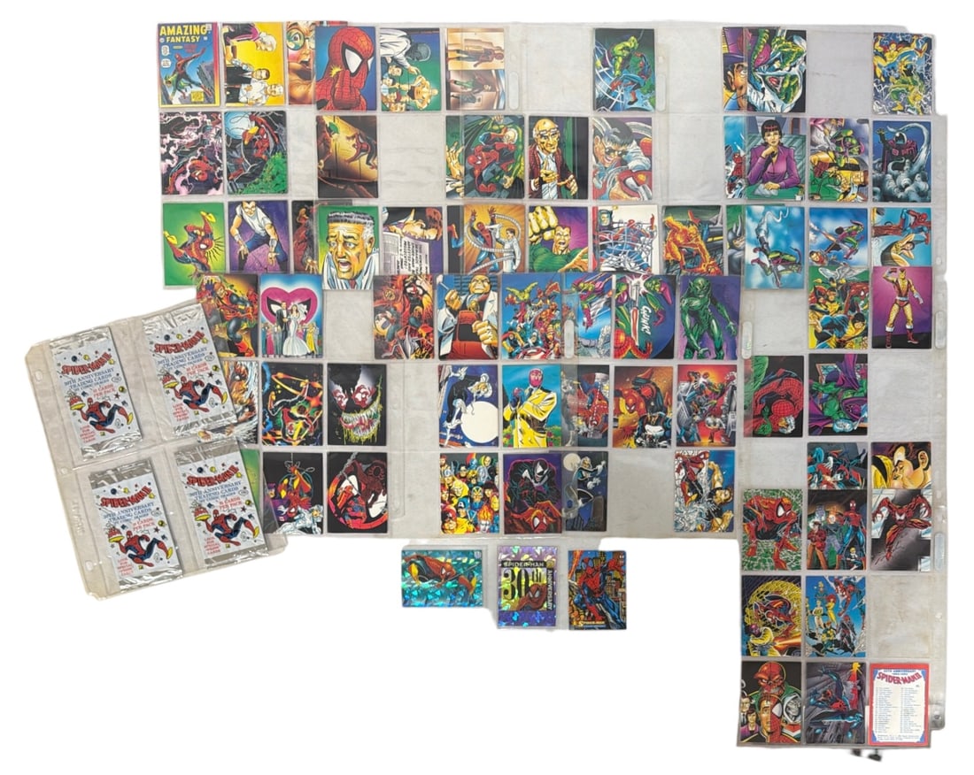 1992 Comic Images SpiderMan II 30th Anniversary Trading Cards: 1992 Comic Images SpiderMan II 30th Anniversary Trading Cards