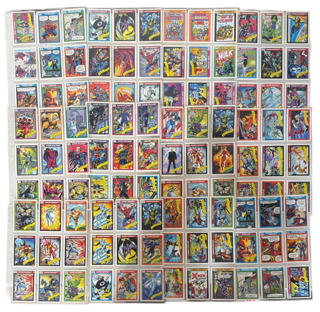 1990 Marvel Universe Series 1 Trading Cards By Impel: 1990 Marvel Universe Series 1 Trading Cards By Impel